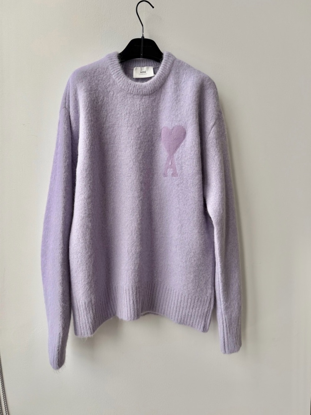 AMI Paris                          Ami De Coeur alpaca-blend sweater